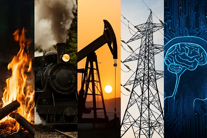 5 etapas energía humana