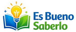 Es bueno saberlo, logotipo
