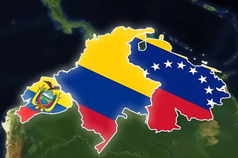 Banderas parecidas de Venezuela, Colombia y Ecuador